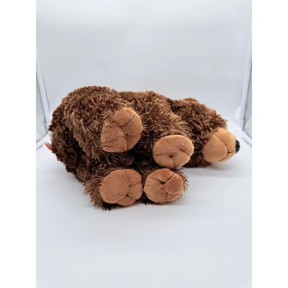Wild Republic K & M International Brown Grizzle Bear Plush Animal 12